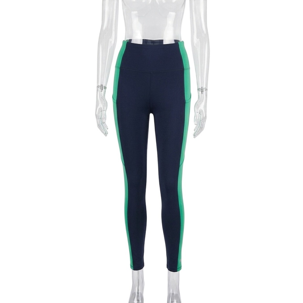 Athleta High-Rise Colorblock Stash Pocket Leggings SKUW734